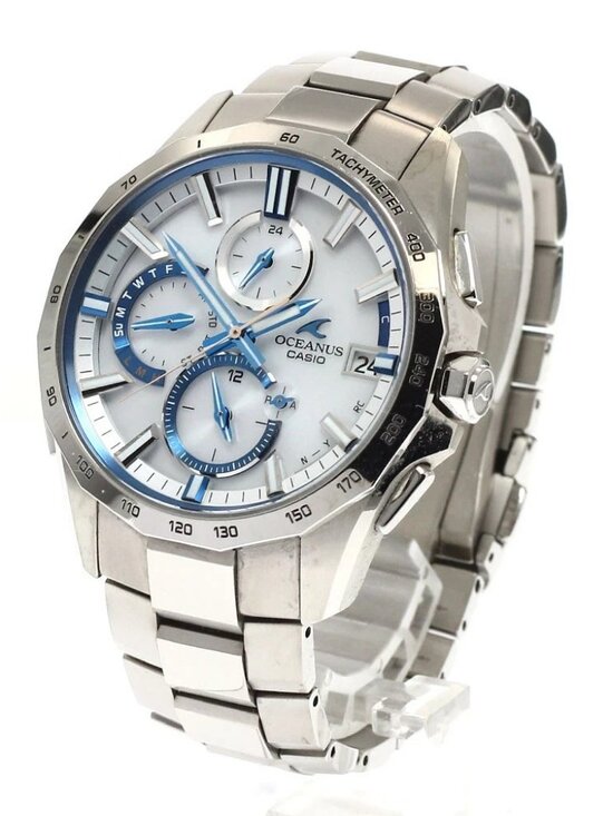 CASIO Oceanus Manta OCW-S4000F-7AJF Solar Powered Radio Men\'s Watch_939609 main image 11